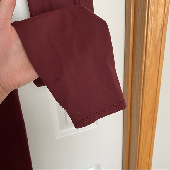 Sezane EPS Mauve Pink High Waisted Leggings Size XS - Picture 6 of 12